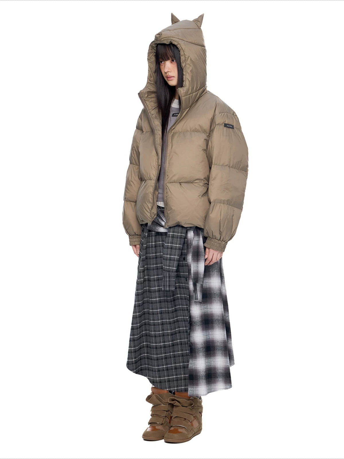 Cat Ear Down Jacket