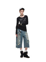 Comic Cutout T-Shirt Dress