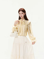 Satin Bow Blouse