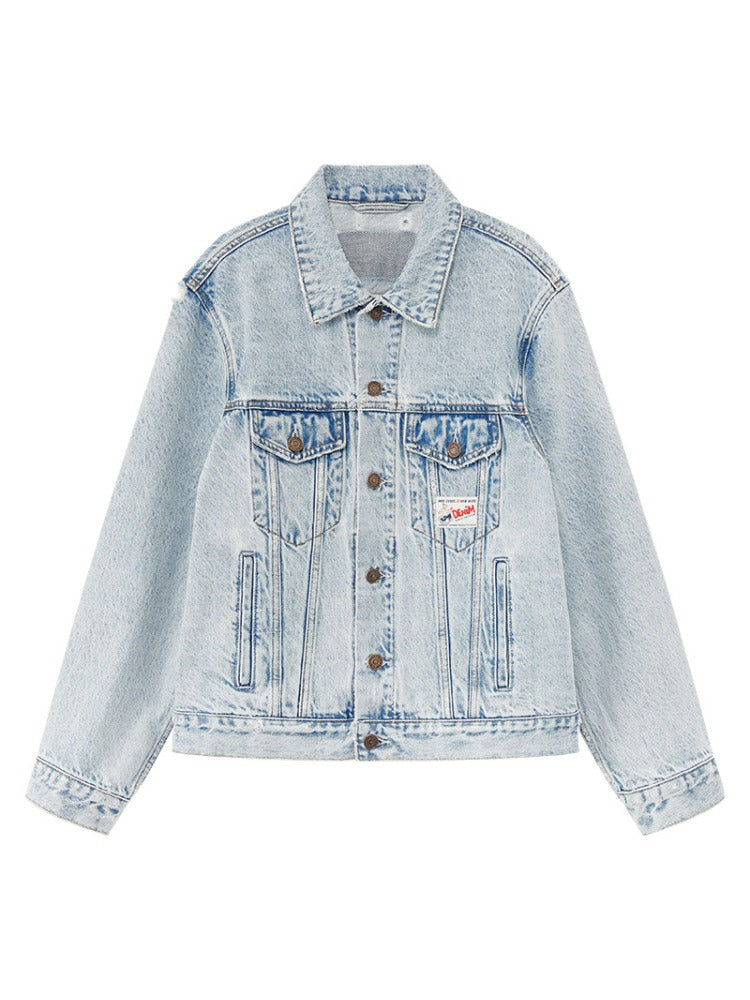 Vintage Washed Denim Jacket