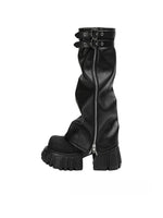Platform Combat Boots