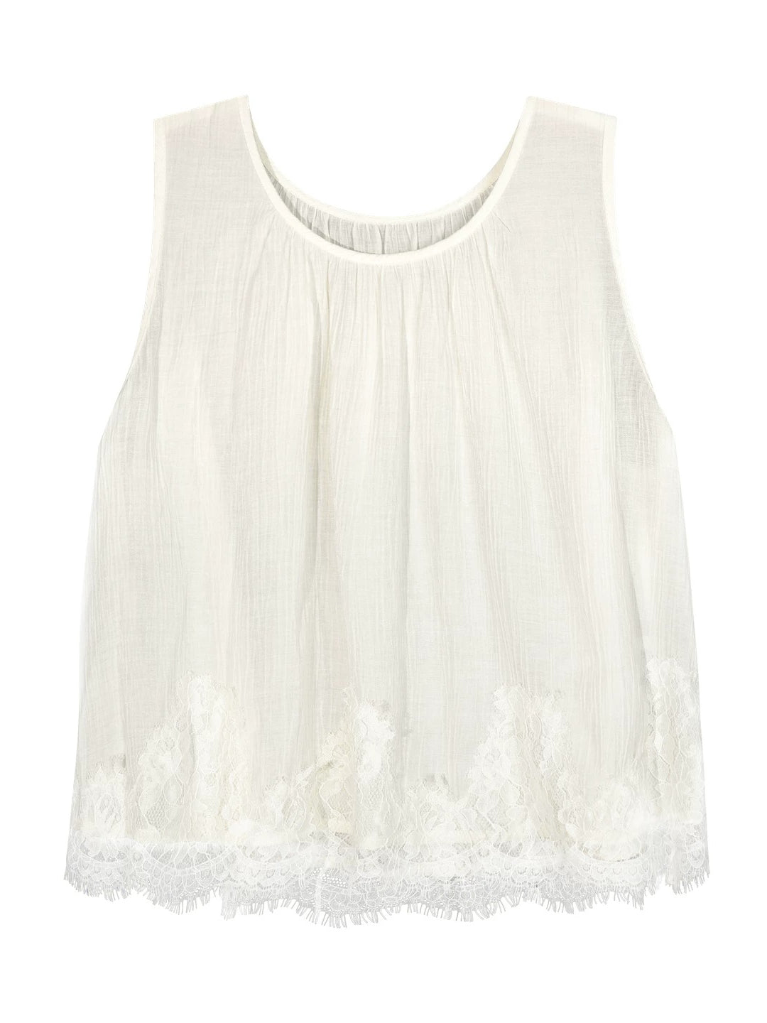 Lace Texture Two Piece Set