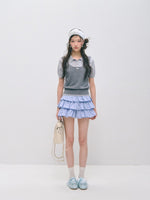 Polo Collar Two‑Layer Ice Silk T-shirt
