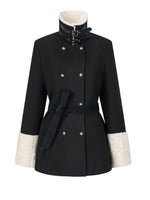Patchwork Belted Waist Coat