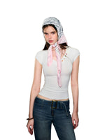 Shell Agate V-Neck T-shirt