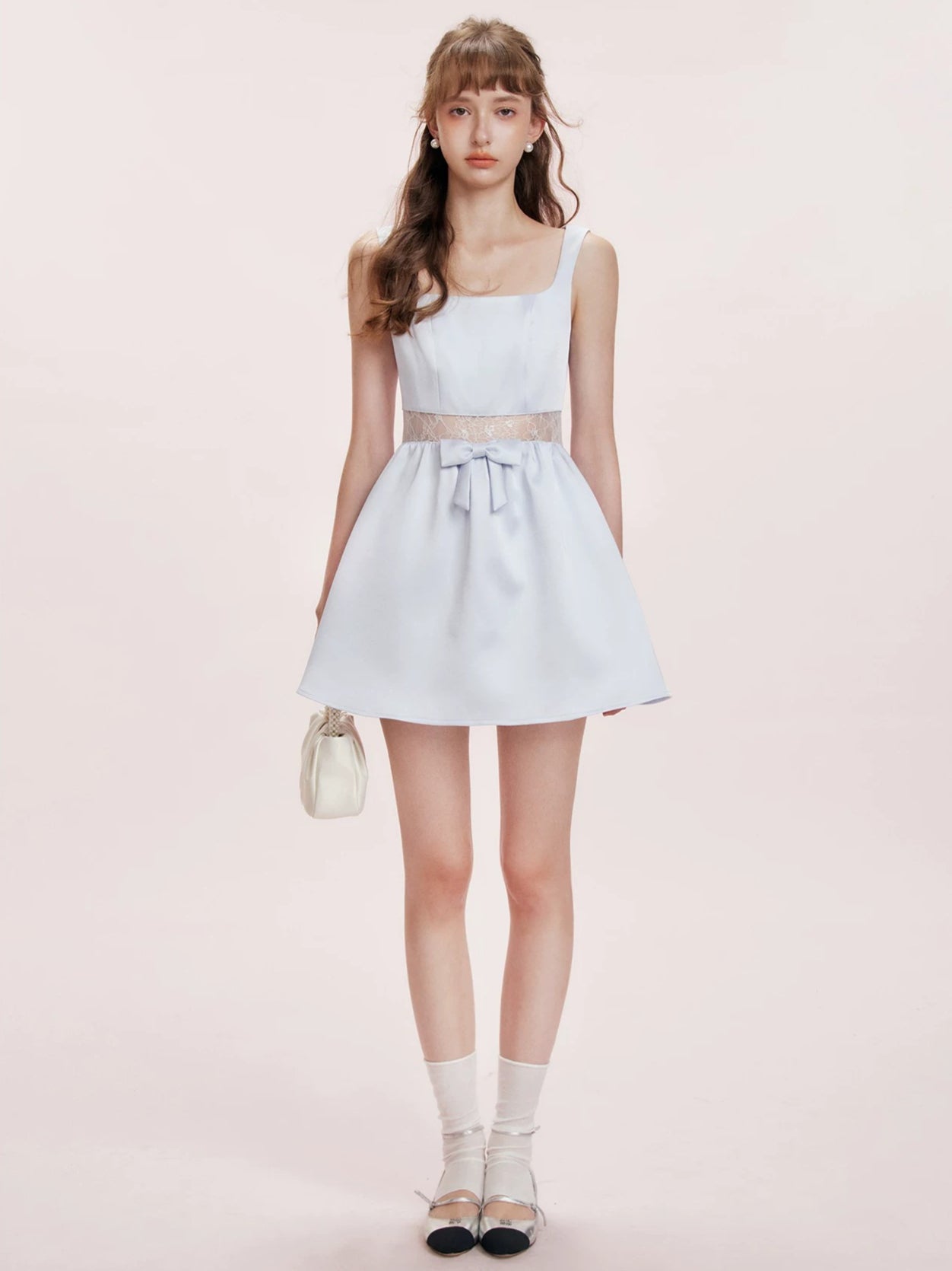 Satin Lace Dress