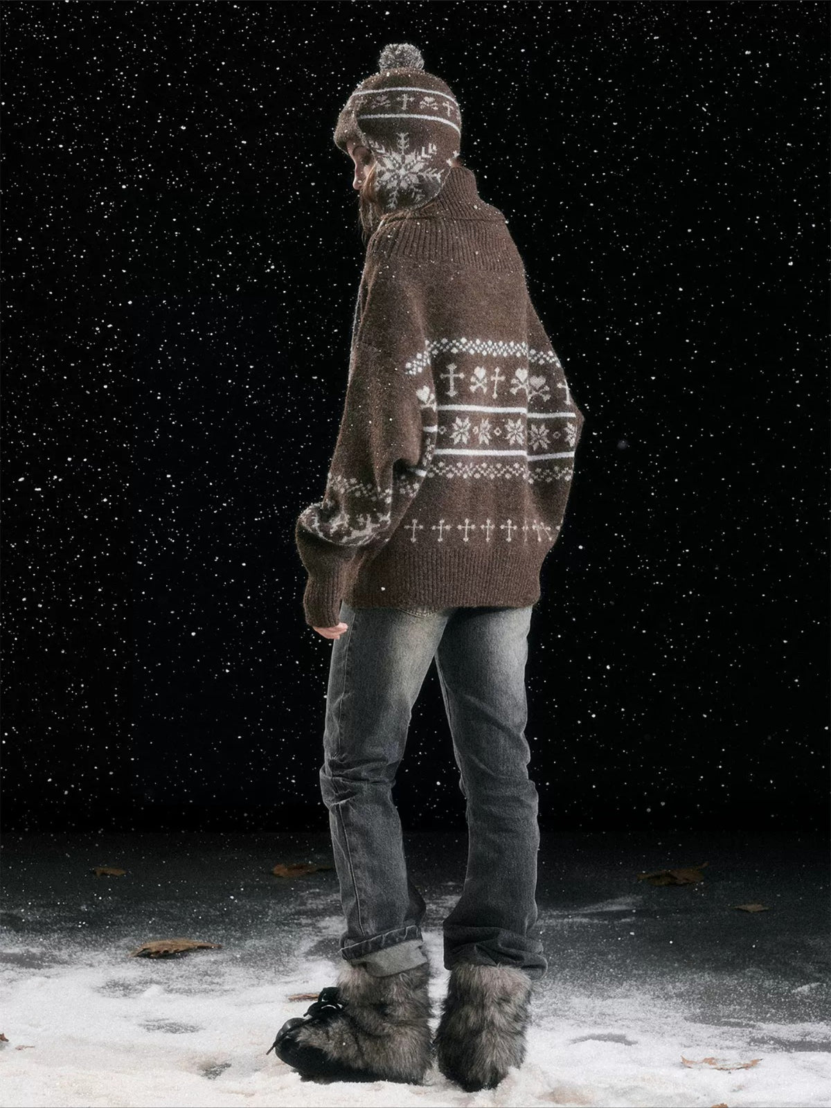 Fair Isle Knit Sweater