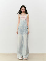 Color-Block Letter Print Camisole