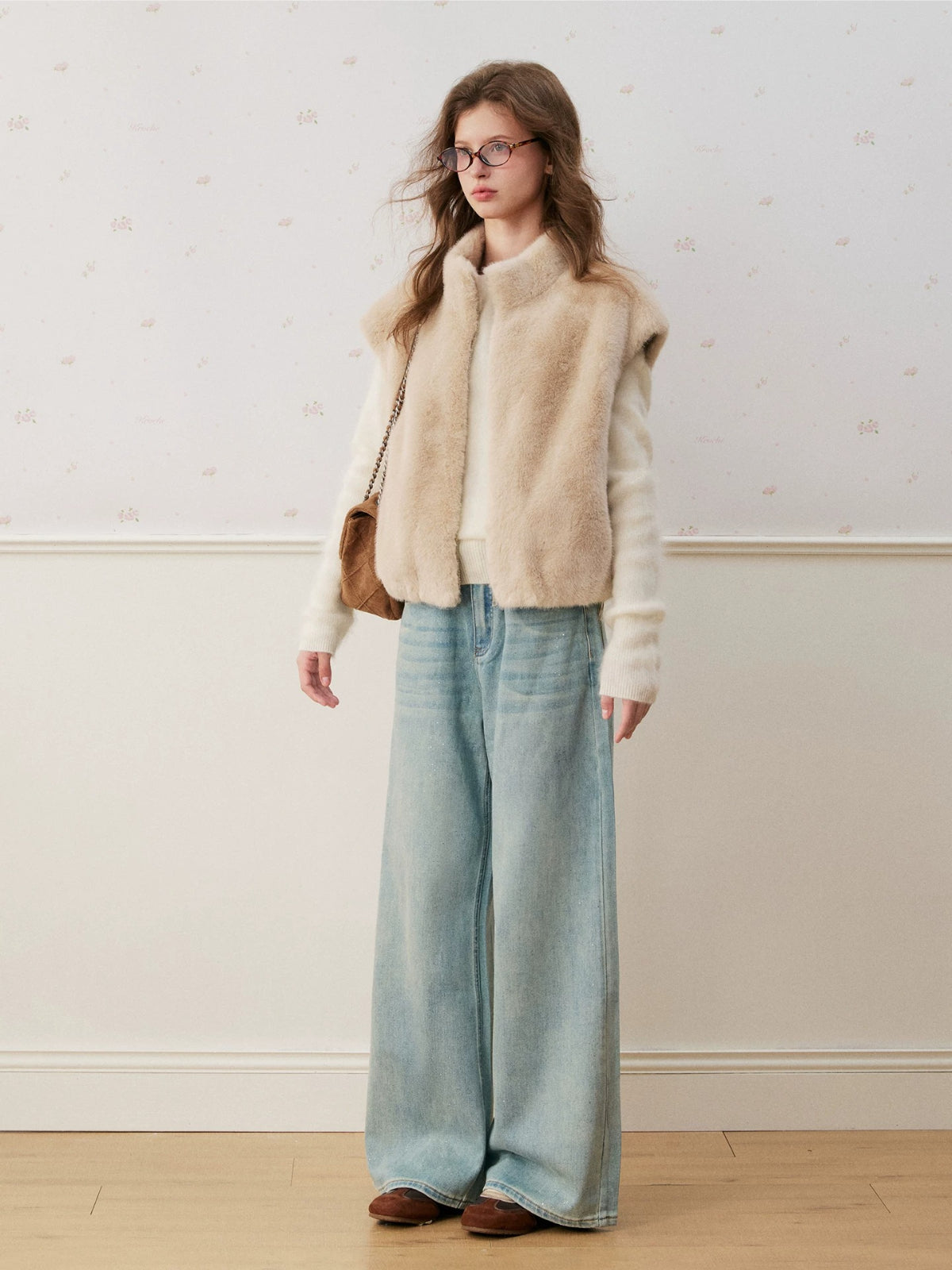 Cloud Soft Mink Vest Jacket