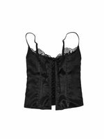 Satin Lace Corset