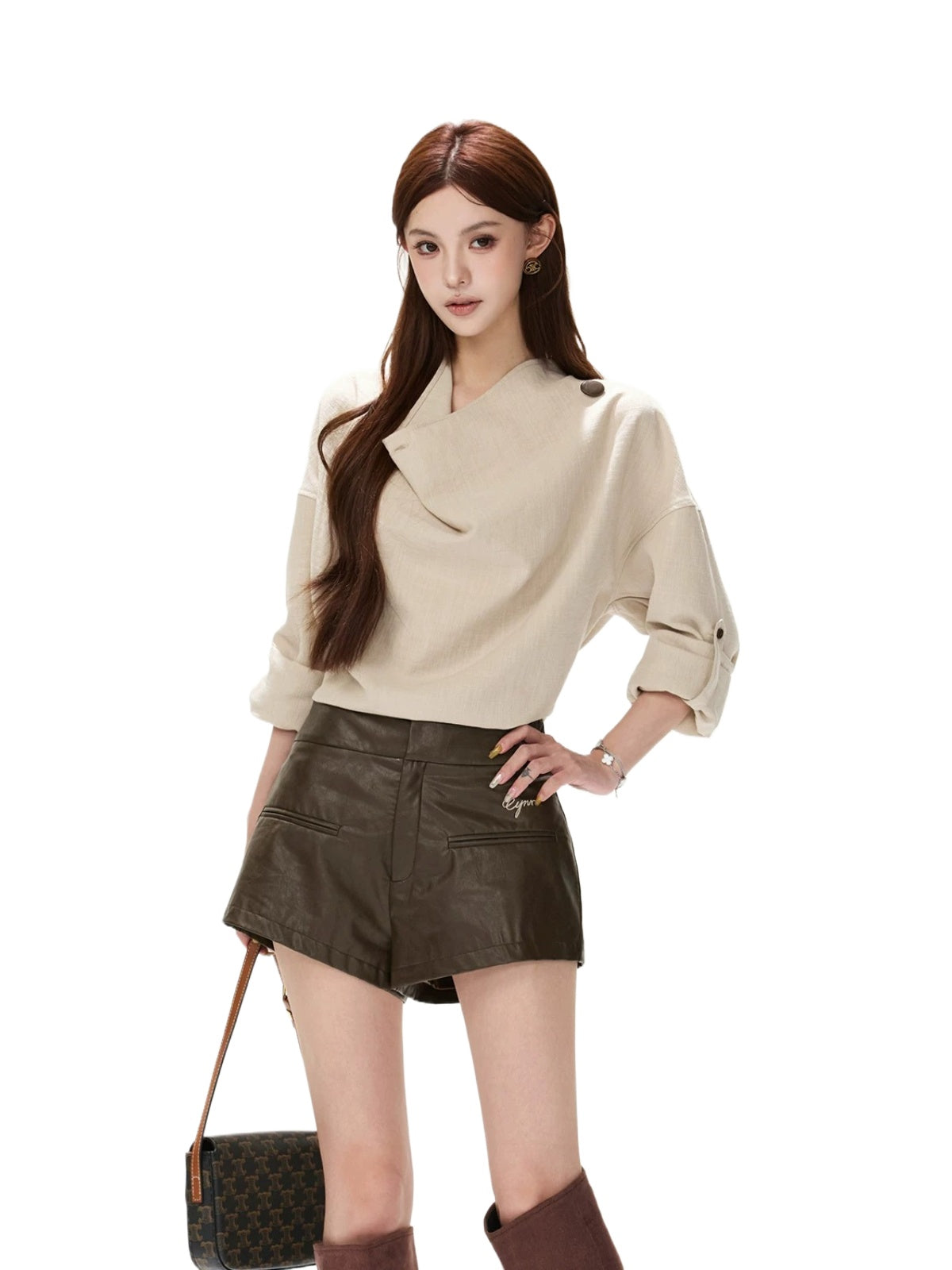 French Drape Blouse