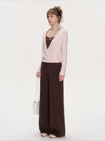 Cotton Straight Pants