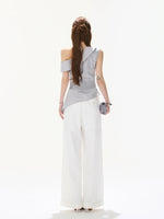 Asymmetric Halter Top