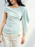 Asymmetric Off-Shoulder Top