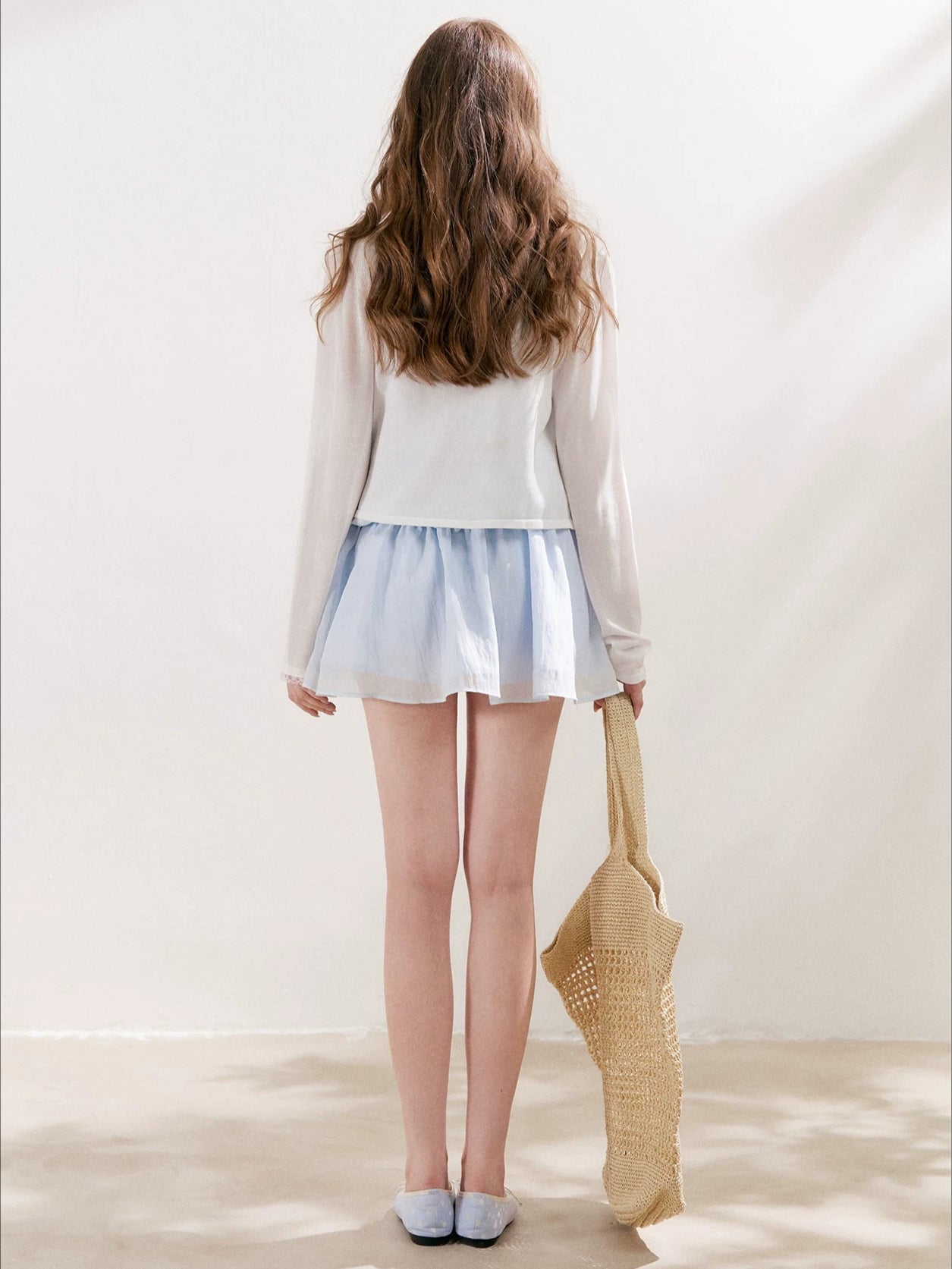 Ruffled Camisole Dress