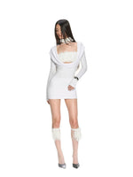Drape Knit Dress Set