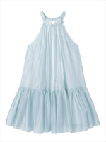 Halter Neck Tencel Lace Beach Dress