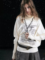 Asymmetric Chain Sweater