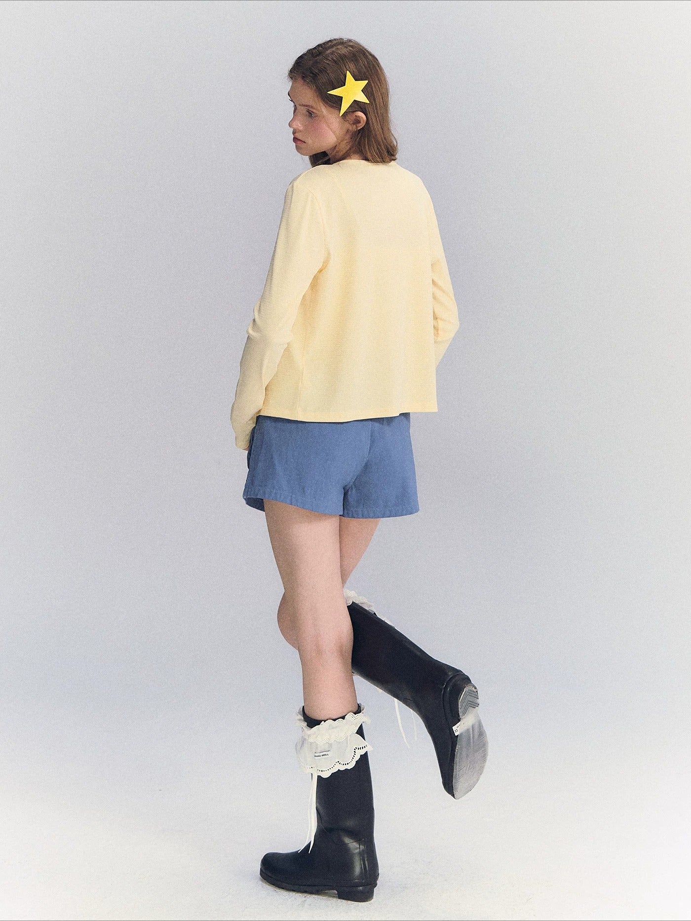 Blue Cargo Shorts