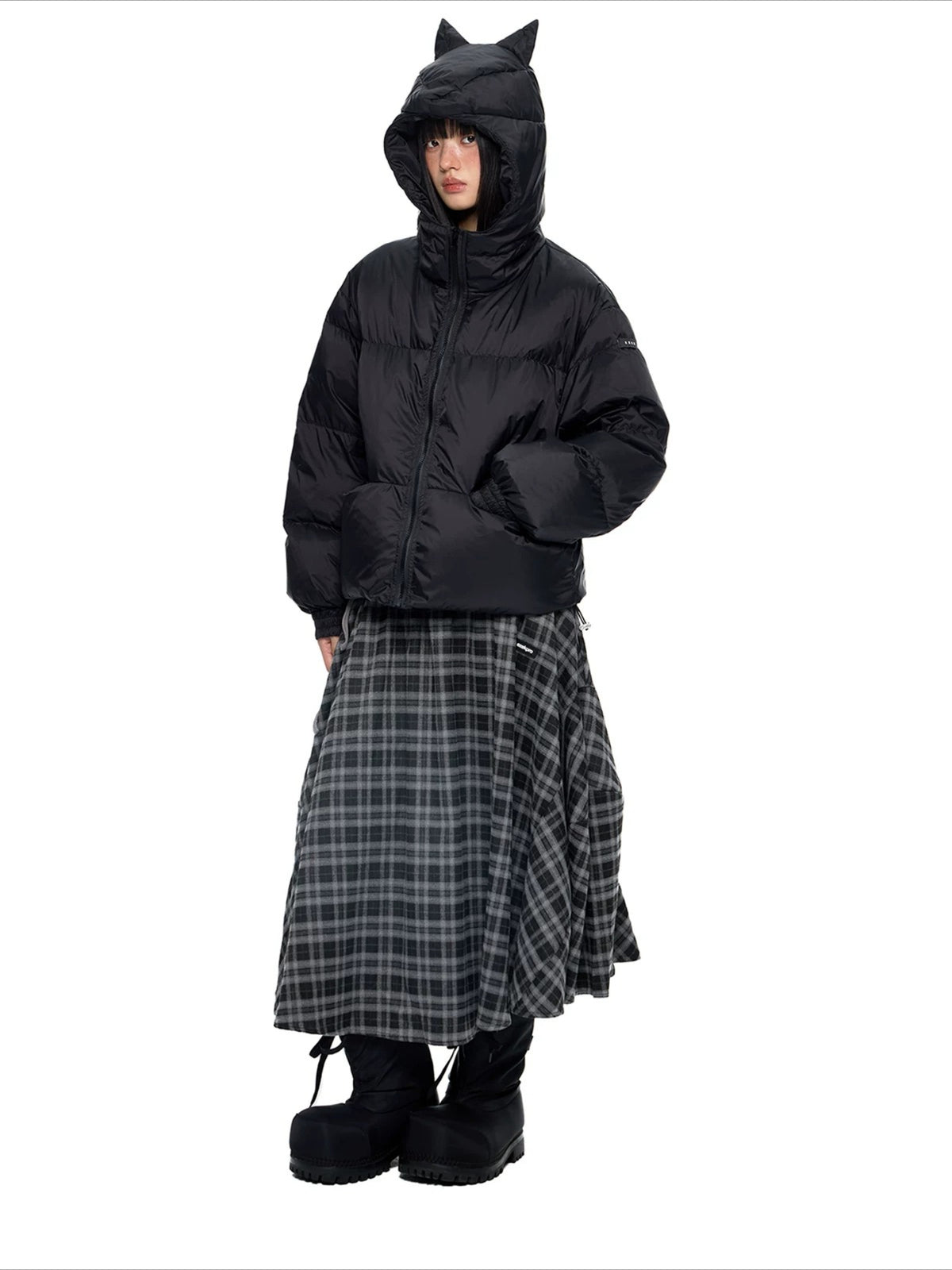 Cat Ear Down Jacket