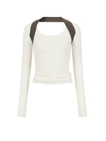 Slim Fit Knit Blouse