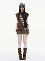 Miu Style Drawstring Bloomers Shorts