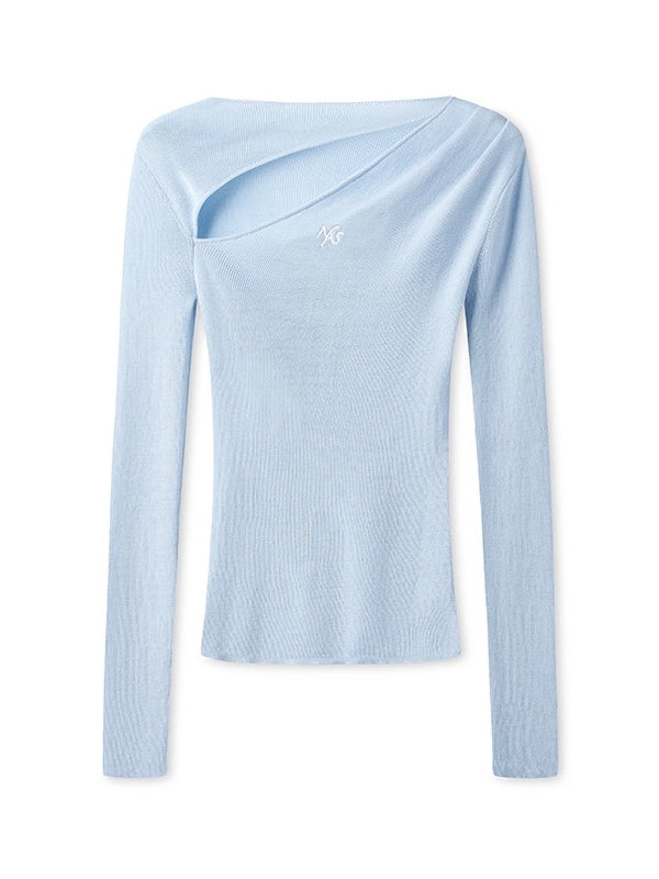 Crescent Knit Blouse