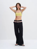 Star Print Sports Bra