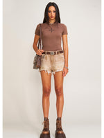Compass Original Badge Tee Sand