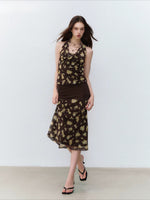 Mist Garden Mesh Dress