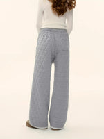 Quilted Shell Embroidery Hoodie Set