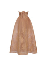 Collar Layered Tulle Mini Dress
