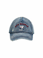 Washed Denim Cap