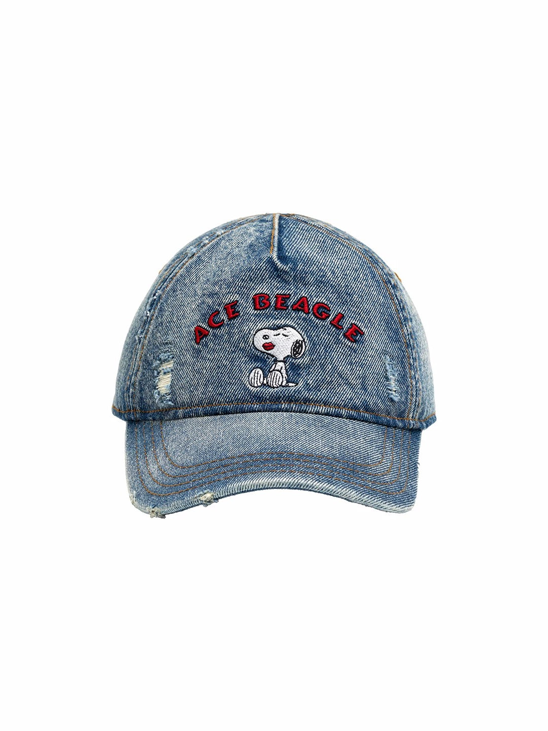 Washed Denim Cap