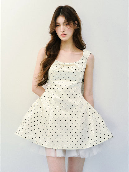 Satin Tulle Princess Dress