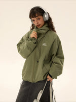 Retro Windbreaker Jacket