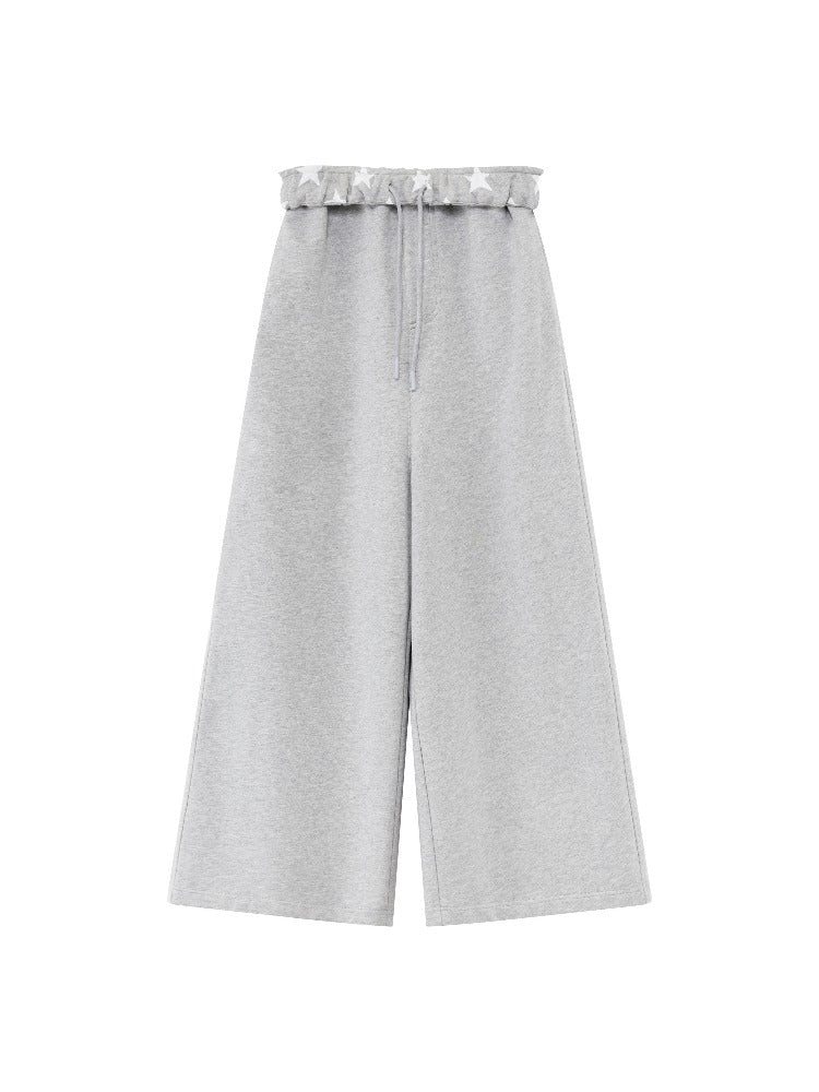 Star Print Hoodie Set