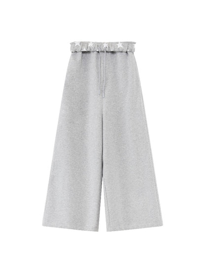 Star Print Hoodie Set