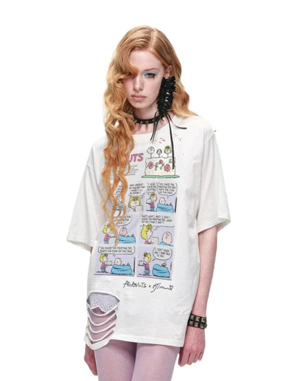 Snoopy Print T-shirt