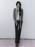 Striped Waist Flared Pants