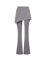 Layered Flare Yoga Pants