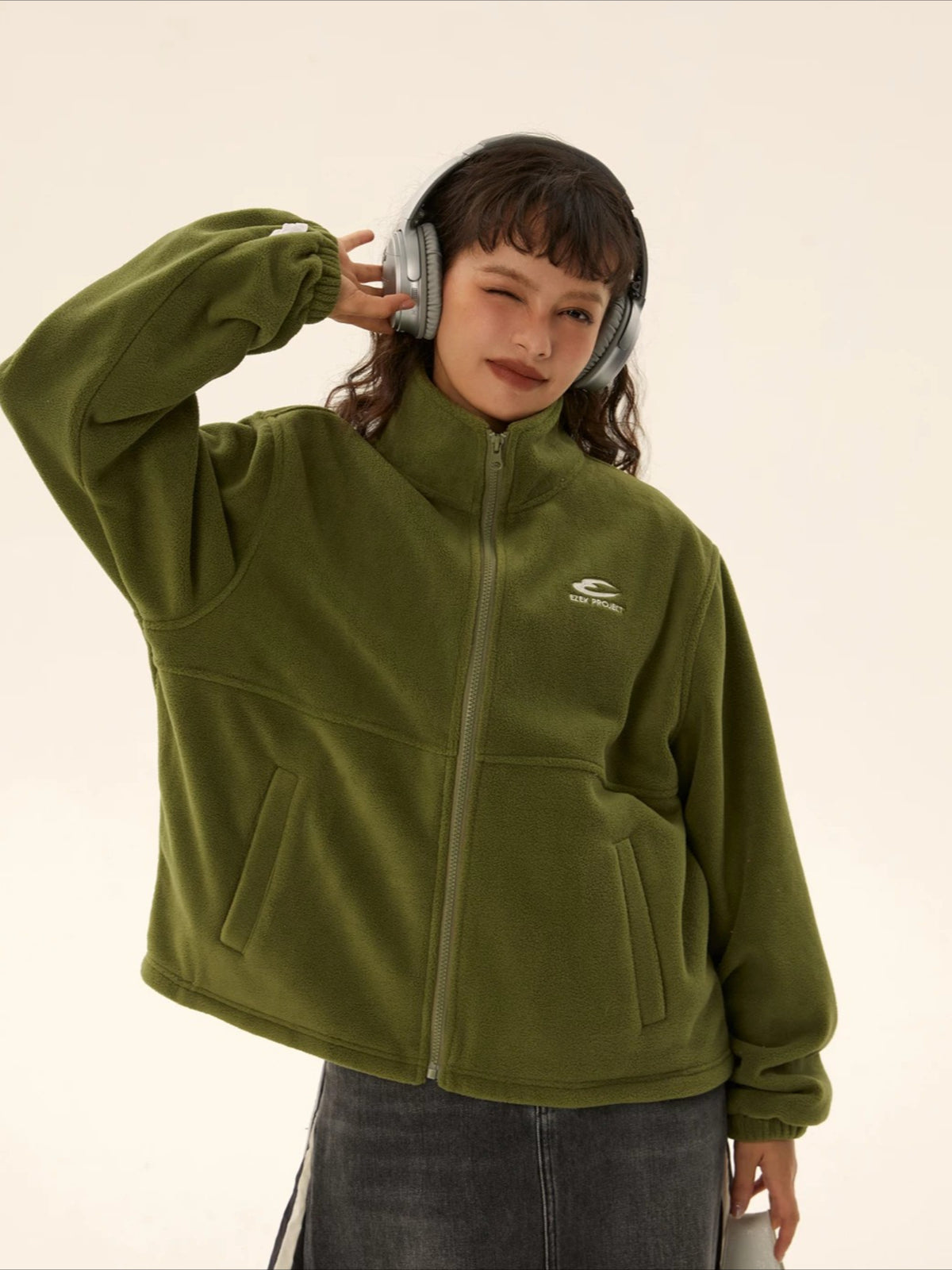 Retro Windbreaker Jacket