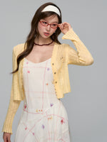 Irregular Floral Chiffon Dress