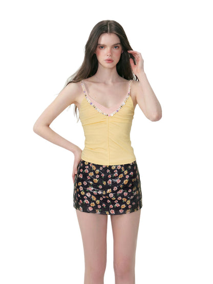 Shell Trim Cami Top