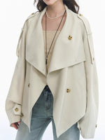 Double Breasted Short Jacket