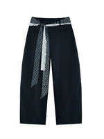 Polka Dot Straight Pants