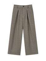 Extra-Long Thick Wool Tailored Pants