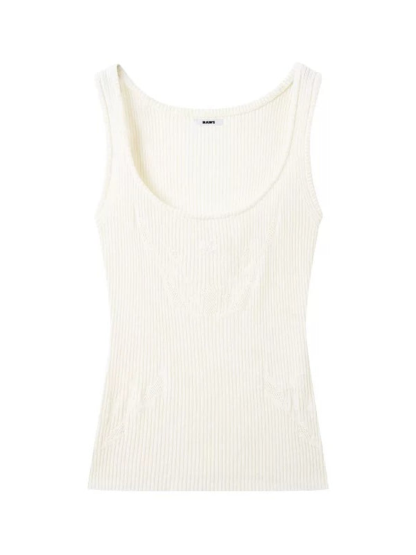 Lace Knit Tank Top