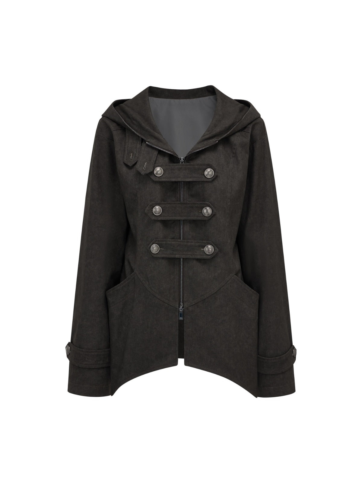 Napoleon Hooded Denim Jacket