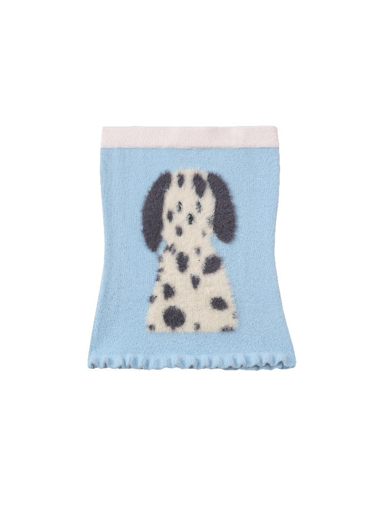 Faux Fur Dog Tube Top